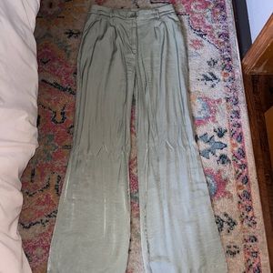Princess Polly green trousers